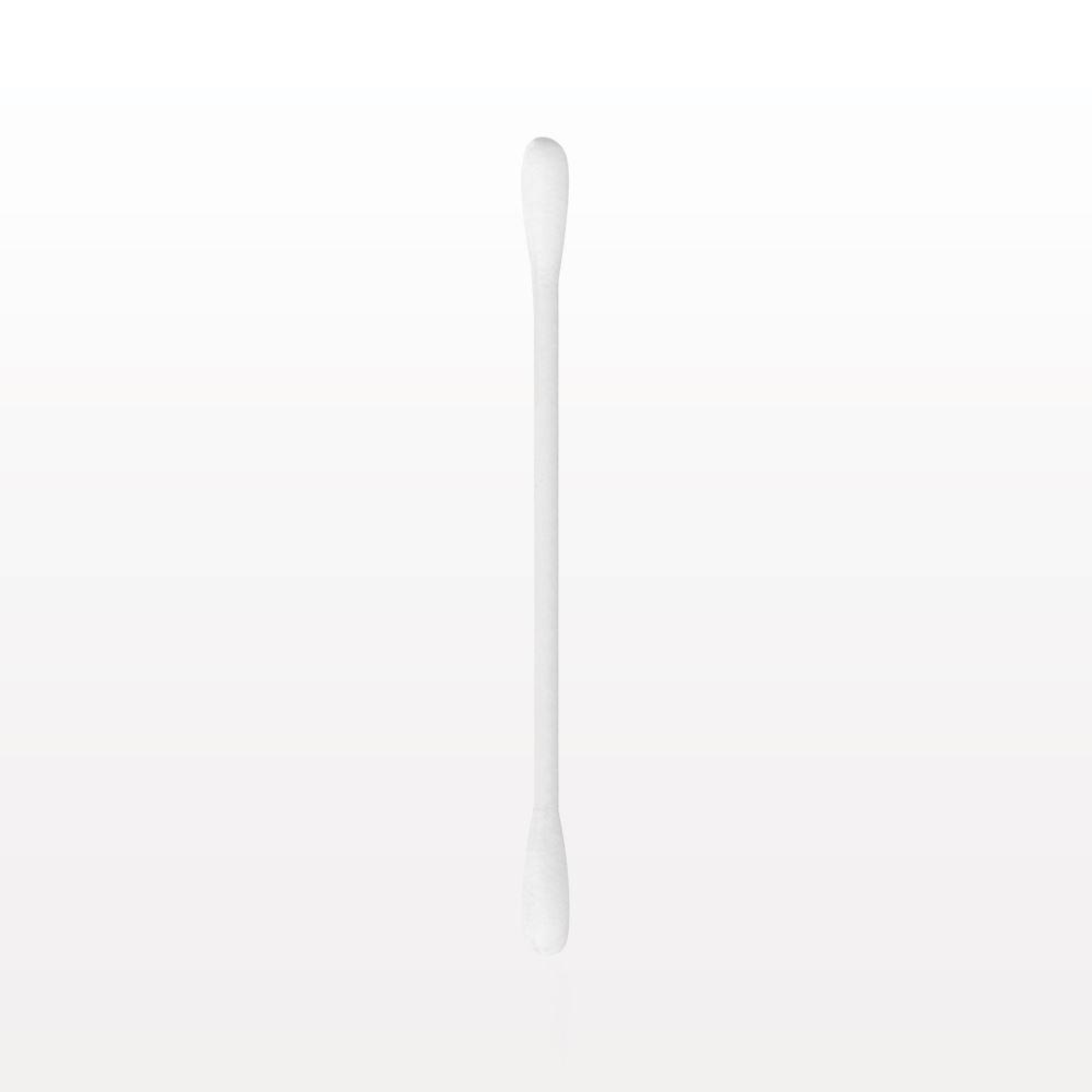 Round Tip Cotton Swabs with White Paper Handle