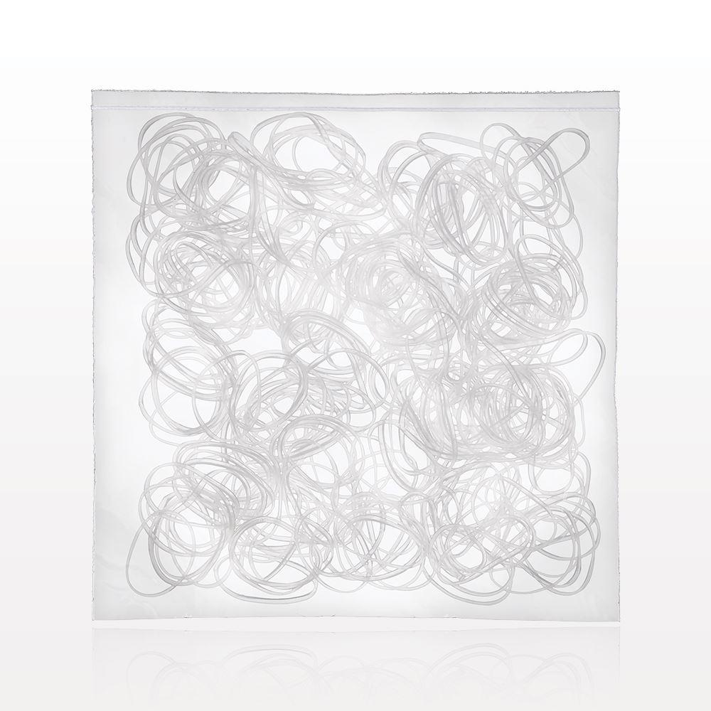 Rubber Hair Bands, Clear