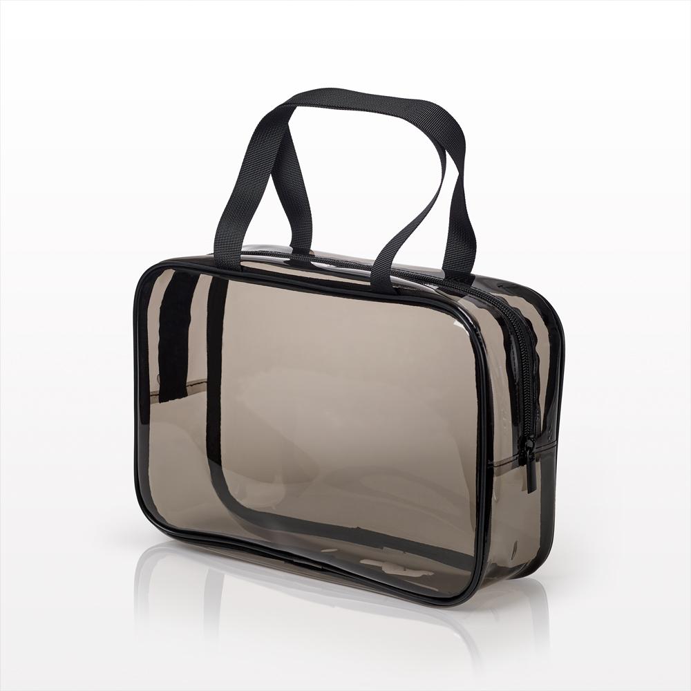 “The Studio” Large Carry-All Travel Bag, Translucent Black