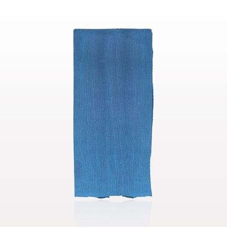 Blue Cotton Towel, 4 Sides Sewn