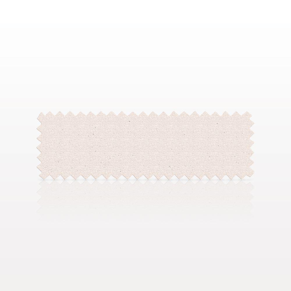 Unbleached Natural Muslin Waxing Strips with Zig Zag Edges, Small