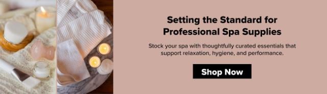 Setting the Standard for Professional Spa Supplies Stock your spa with thoughtfully curated essentials that support relaxation, hygiene, and performance. Shop Now