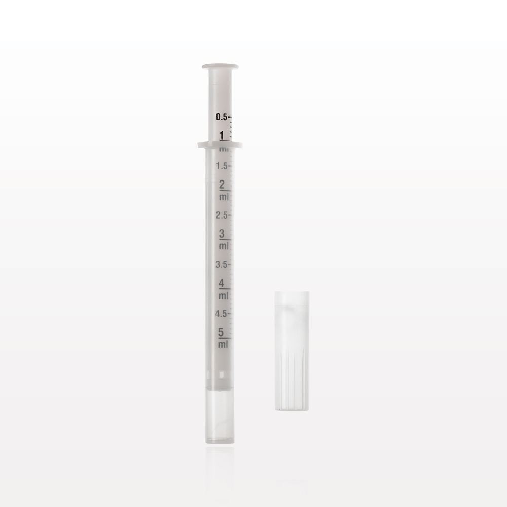 Discontinued Syringe, Open-Bore with Cap; Assembled