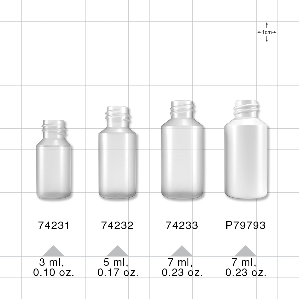 Dramming Bottle, Natural